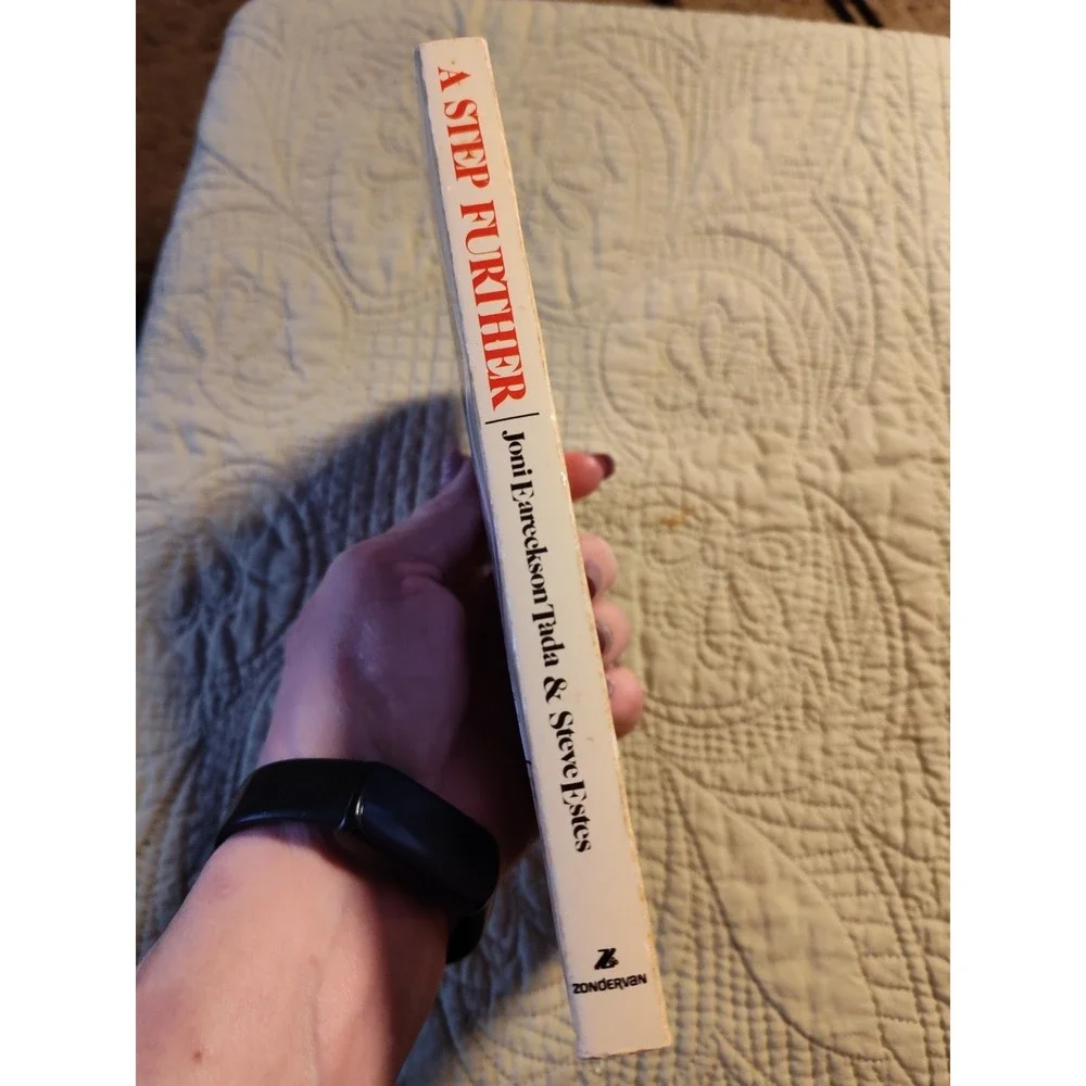 A Step Further 1978 Paperback Joni Eareckson Steve Estes Vintage‎ Inspirational
